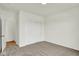 This bedroom features neutral carpet, a closet with sliding doors and is painted in neutral colors at 7205 Rose Hill Ave, Brownsburg, IN 46112