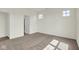A new bedroom with neutral carpet and paint is ready for your personal touch and design ideas at 7205 Rose Hill Ave, Brownsburg, IN 46112