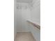 Bright walk-in closet features wire shelving and a clothing rod for ample storage space at 7239 N Orchard Dr, Indianapolis, IN 46236