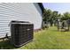 Efficient HVAC system installed beside the home, ensuring comfortable living at 7567 Muirfield Pl, Indianapolis, IN 46237