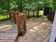 Spacious wooden deck with railing, perfect for outdoor entertaining and relaxation at 8394 Glen Highlands Dr, Indianapolis, IN 46236