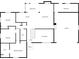 The floor plan displays the layout of the house, including the kitchen, bedrooms, and living areas at 11 N Restin Rd, Greenwood, IN 46142