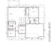 Detailed floor plan showcasing the layout of bedrooms, bathrooms, kitchen, and living spaces at 1130 Constitution Dr, Edinburgh, IN 46124