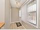 Welcoming foyer with tiled floor, natural light, and closet for storage at 13 Marywood Dr, Greenfield, IN 46140