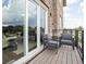 Outdoor seating on the balcony overlooking green space at 1461 Whistle Way, Westfield, IN 46074