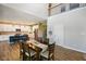 Dining area conveniently opens to a modern kitchen, perfect for Gathering meals and gatherings at 15813 Arthur Jacob Ln, Noblesville, IN 46060