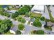 This aerial view features a home in a neighborhood, with a nearby pond at 17401 Austrian Pine Way, Westfield, IN 46074