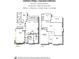 Chatham Village floor plan featuring 4 bedrooms, 4.5 baths, study, 3 car garage, and finished basement at 19832 Chatsworth Blvd, Westfield, IN 46074