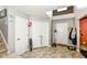 Bright foyer with tile floors, skylight, and multiple closets at 2029 Seven Peaks Dr, Cicero, IN 46034