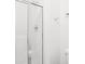 Modern bathroom features a glass-enclosed shower with sleek fixtures and minimalist design at 20450 Chatham Hills Blvd, Westfield, IN 46074