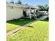 Backyard featuring a covered patio, with space for entertaining or relaxing at 409 N Kyle St, Edinburgh, IN 46124