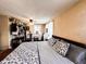 Comfortable bedroom features closet, a vanity, and natural light at 430 W Locust St, Shelbyville, IN 46176