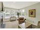 Inviting sitting room with large windows and stylish decor at 4704 Pearcrest Way, Greenwood, IN 46143