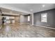 Spacious living room area featuring stylish flooring and neutral paint palette at 629 E 25Th St, Indianapolis, IN 46205