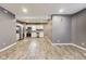 Spacious living room area featuring stylish flooring and neutral paint palette at 629 E 25Th St, Indianapolis, IN 46205
