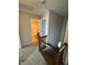 View from the top of the stairs of the second floor hallway leading to the bathroom and other bedrooms at 6632 Coppel Ct, Indianapolis, IN 46259