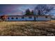 Rear elevation of home with a large back yard at 7300 N Banta Rd, Bargersville, IN 46106