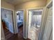 View of hallway connecting a bedroom and a bathroom at 9947 Comb Run Ct, Avon, IN 46123