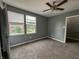 Bedroom with natural light and a ceiling fan at 1016 W 31St St, Indianapolis, IN 46208