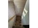 Staircase with wooden steps and natural light at 1016 W 31St St, Indianapolis, IN 46208