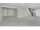 Finished basement with recessed lighting and neutral-colored walls and carpeting at 10434 N Delaware St, Carmel, IN 46280