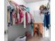 Walk-in closet with plenty of room for clothes, bags and accessories at 10611 Armstead Ave, Indianapolis, IN 46234