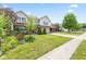 Beautiful two-story home with a well-maintained lawn and landscaping at 10611 Armstead Ave, Indianapolis, IN 46234