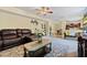 Comfortable living area with plush seating, neutral walls, and an open floor plan at 10611 Armstead Ave, Indianapolis, IN 46234