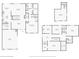 Floor plan showing layout of rooms, bathrooms and closets at 12404 Guy Way, Indianapolis, IN 46236