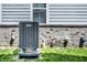 Lennox air conditioning unit outside the home, set against a backdrop of well-maintained siding and brickwork at 14404 Stairbridge Pl, Carmel, IN 46074