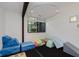 Playroom with soft play equipment, a window, and neutral colors for a fun and safe play area at 1616 W 116Th St, Carmel, IN 46032