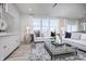 Bright, open living room featuring large windows and modern furnishings at 18980 Seaforth Way, Westfield, IN 46074