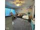 Cozy bedroom with carpet, ceiling fan, playful decorations, and a comfortable bed at 2485 Blue Ridge Dr, Greenwood, IN 46143