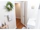 Bright bathroom with a vanity, a towel rack, and neutral décor elements at 2650 S Meridian St, Indianapolis, IN 46225