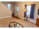 Spacious living room featuring large windows and hardwood accents at 2650 S Meridian St, Indianapolis, IN 46225