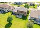 Aerial view of the property with patio and large backyard at 3050 Montgomery Blvd, Lapel, IN 46051