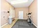 Garage with water filtration system and fitness area at 3050 Montgomery Blvd, Lapel, IN 46051