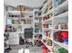 Well-stocked pantry with ample shelving, storage, and a convenient workspace at 3101 N Washington Blvd, Indianapolis, IN 46205