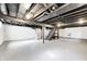 Spacious unfinished basement offering lots of storage and potential living space at 319 S Webster Ave, Indianapolis, IN 46219
