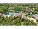Gorgeous home surrounded by mature trees and water, an aerial shot at 3893 Bent Tree Ln, Greenwood, IN 46143