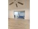 Basement rec area with hard surface floors and neutral paint at 430 N Greenbriar Dr, Greenwood, IN 46142