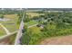 Wide aerial view showcases land with easy access to train tracks, roads, and nearby communities at 4305 Five Points Rd, Indianapolis, IN 46239