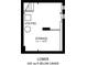 Lower floor plan with utilities and a large storage area at 44 S Tremont St, Indianapolis, IN 46222