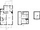 Floorplan of the home with room dimensions and layout at 44 S Tremont St, Indianapolis, IN 46222