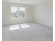 Bright bedroom with neutral carpet, fresh paint, and double windows offering an inviting space at 5672 High Timber Ln, Indianapolis, IN 46235
