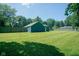 A lush backyard, perfect for outdoor activities at 5902 Oak Ln, Anderson, IN 46013