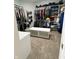 Spacious walk-in closet offering an abundance of storage with clothing racks and shelving at 5993 E County Road 100 S, Avon, IN 46123