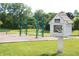 Close-up of the Royal Run Library stand, adjacent to the playground at 6298 Briargate Dr, Zionsville, IN 46077