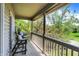 Charming porch with seating, offering a peaceful outdoor space and views of the lush landscape at 6298 Briargate Dr, Zionsville, IN 46077