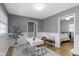 Inviting home office with ample natural light and wainscoting details at 6430 N Rural St, Indianapolis, IN 46220